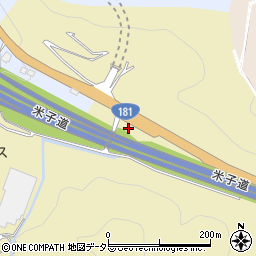 岡山県真庭市中原21周辺の地図