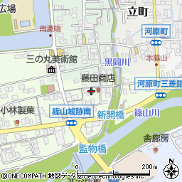 兵庫県丹波篠山市南新町96周辺の地図