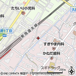 滋賀県野洲市小篠原2344周辺の地図