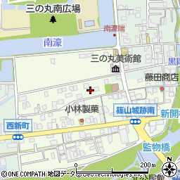 兵庫県丹波篠山市南新町31周辺の地図