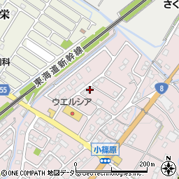 滋賀県野洲市小篠原2587周辺の地図