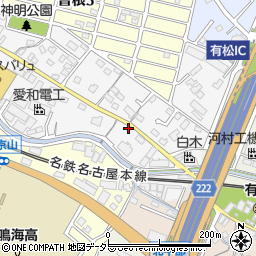 愛知県名古屋市緑区四本木910周辺の地図