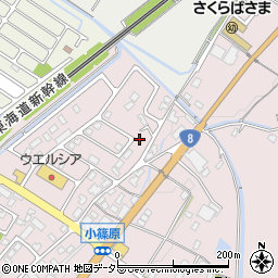 滋賀県野洲市小篠原2615周辺の地図