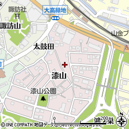 愛知県名古屋市緑区漆山224-3周辺の地図