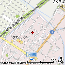 滋賀県野洲市小篠原2600周辺の地図