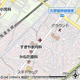 滋賀県野洲市小篠原1959周辺の地図