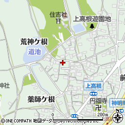 愛知県豊明市沓掛町上高根49周辺の地図