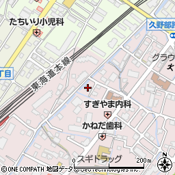 滋賀県野洲市小篠原1968周辺の地図