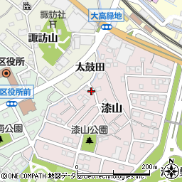 愛知県名古屋市緑区漆山1004周辺の地図