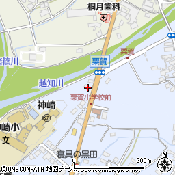 兵庫県神崎郡神河町中村58-5周辺の地図