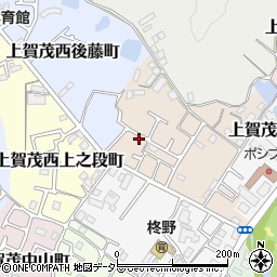 京都府京都市北区上賀茂東後藤町15周辺の地図