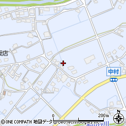 兵庫県神崎郡神河町中村434周辺の地図
