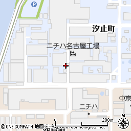 愛知県名古屋市港区汐止町周辺の地図