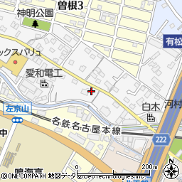 愛知県名古屋市緑区四本木572周辺の地図