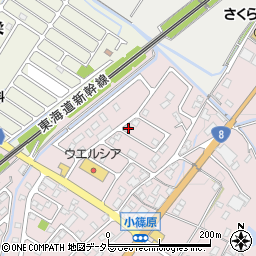 滋賀県野洲市小篠原2603周辺の地図