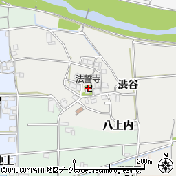 法誓寺周辺の地図