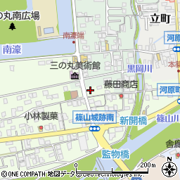 兵庫県丹波篠山市南新町20周辺の地図
