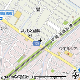 滋賀県野洲市栄35周辺の地図