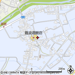 兵庫県神崎郡神河町中村154周辺の地図