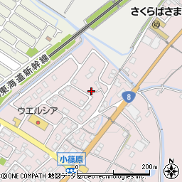 滋賀県野洲市小篠原2617周辺の地図