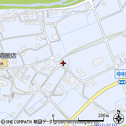 兵庫県神崎郡神河町中村136周辺の地図