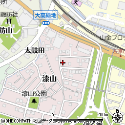 愛知県名古屋市緑区漆山327周辺の地図