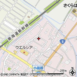 滋賀県野洲市小篠原2605周辺の地図
