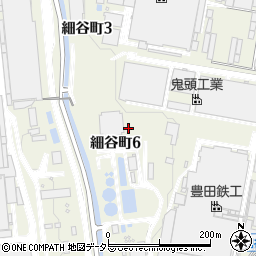 愛知県豊田市細谷町6丁目周辺の地図