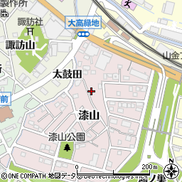 愛知県名古屋市緑区漆山228周辺の地図