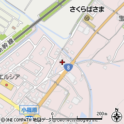 滋賀県野洲市小篠原291周辺の地図