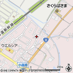 滋賀県野洲市小篠原2633周辺の地図