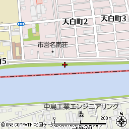 愛知県名古屋市南区鳴尾町流作周辺の地図