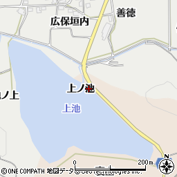 京都府亀岡市馬路町上ノ池周辺の地図