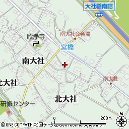 三重県員弁郡東員町南大社936周辺の地図