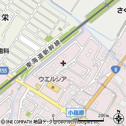 滋賀県野洲市小篠原2655周辺の地図