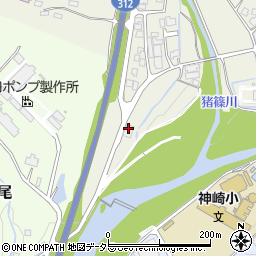 山喜産業株式会社　神崎営業所周辺の地図