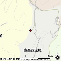 京都府京都市北区鷹峯西流尾周辺の地図