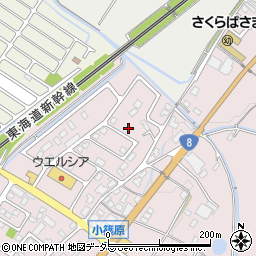 滋賀県野洲市小篠原2619周辺の地図