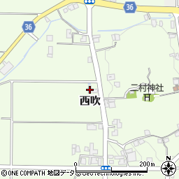 兵庫県丹波篠山市西吹330周辺の地図