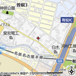 愛知県名古屋市緑区四本木816-1周辺の地図