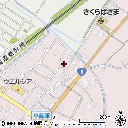 滋賀県野洲市小篠原2632周辺の地図
