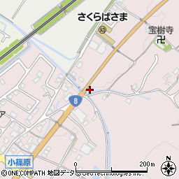 滋賀県野洲市小篠原284周辺の地図