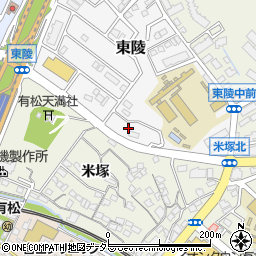 愛知県名古屋市緑区東陵1205周辺の地図