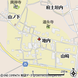 京都府南丹市八木町観音寺地内周辺の地図