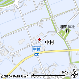 兵庫県神崎郡神河町中村463周辺の地図