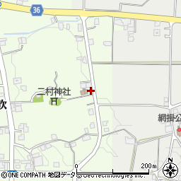 兵庫県丹波篠山市西吹35周辺の地図