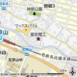 愛知県名古屋市緑区四本木606周辺の地図