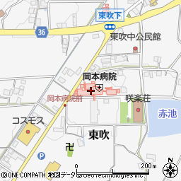 兵庫県丹波篠山市東吹1015-1周辺の地図