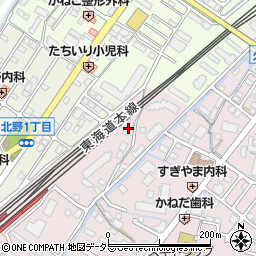 滋賀県野洲市小篠原2342周辺の地図