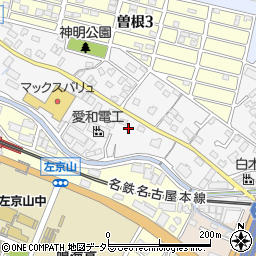 愛知県名古屋市緑区四本木559周辺の地図